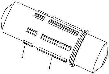 Barium sulfate raw material calciner gear ring connection structure