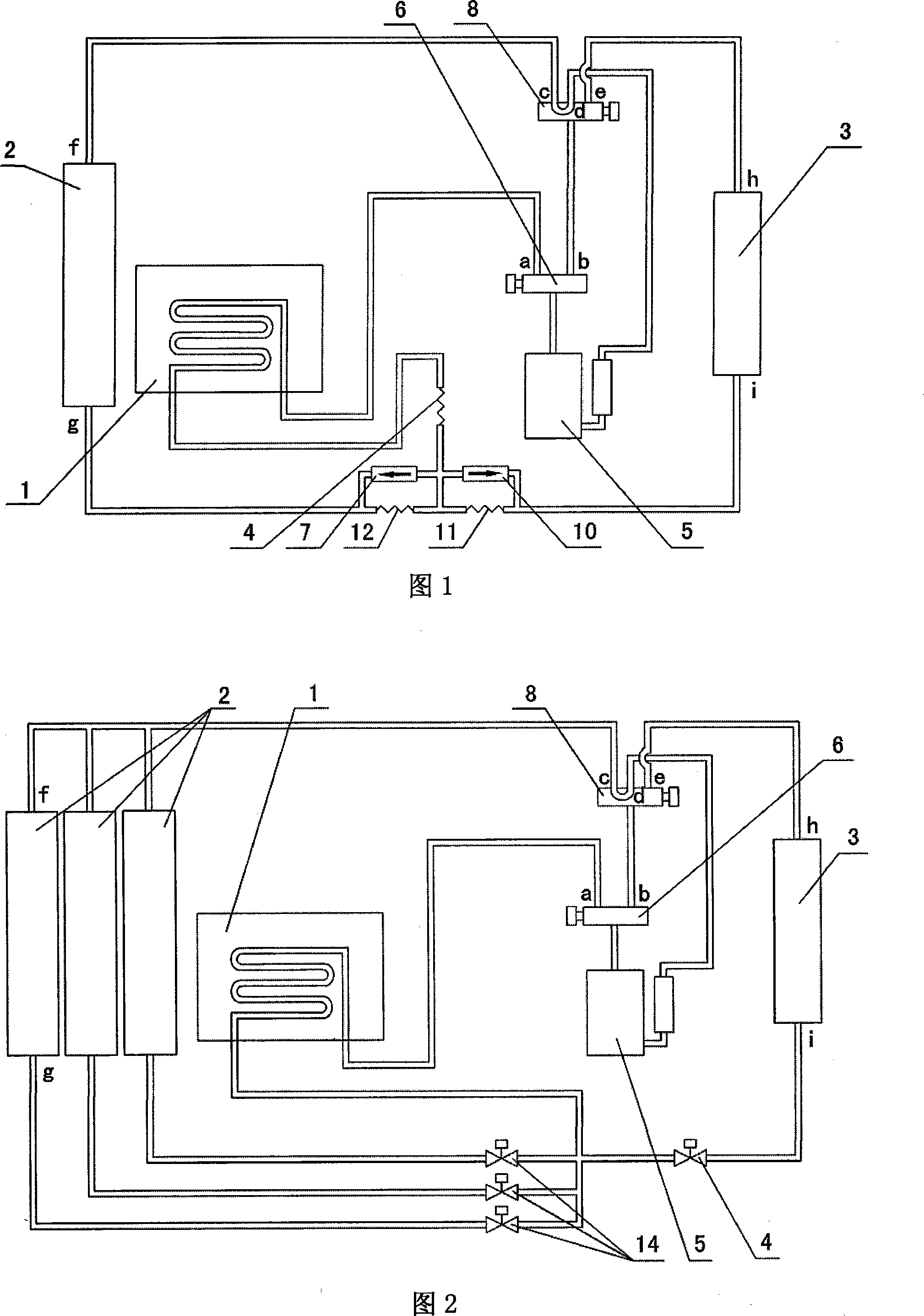 Hot-water air conditioner and control method