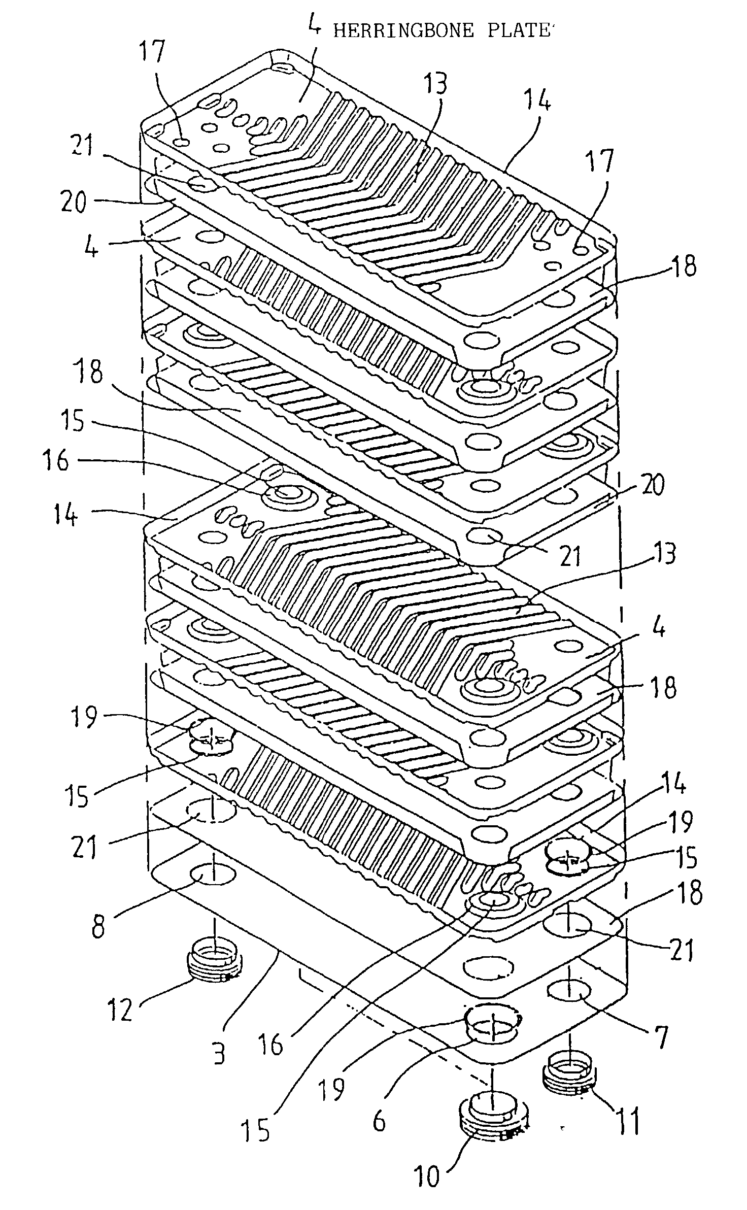 Method of manufacturing plate type titanium heat exchanger