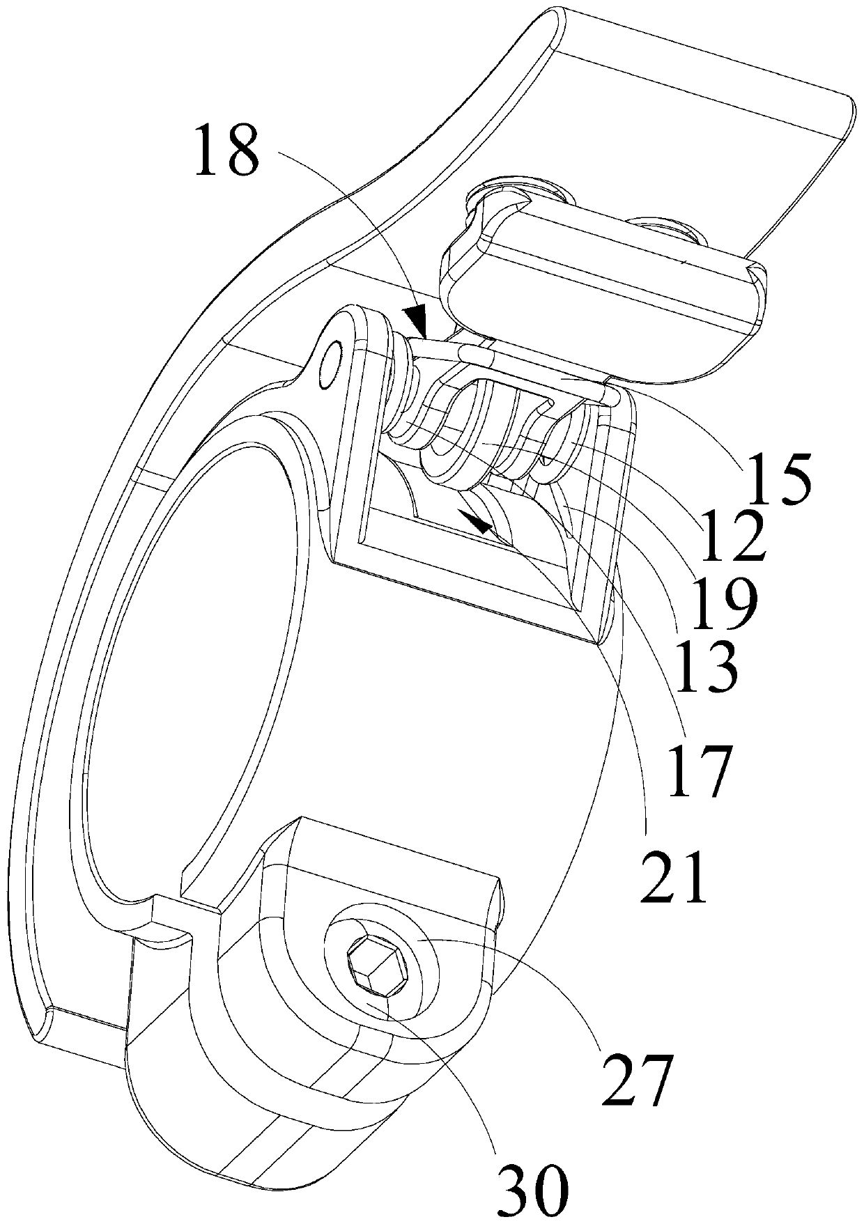 Bell and vehicle using same