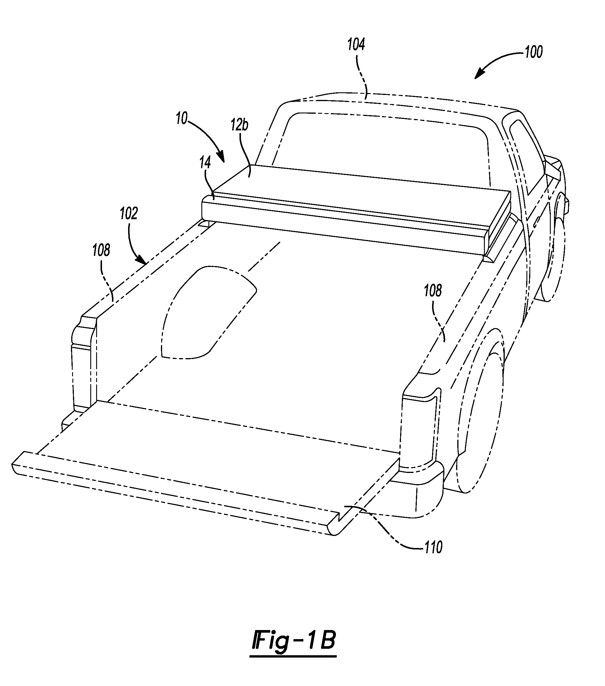 Tonneau panel locking feature