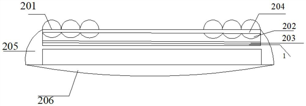 A keyboard display module, display screen and mobile terminal