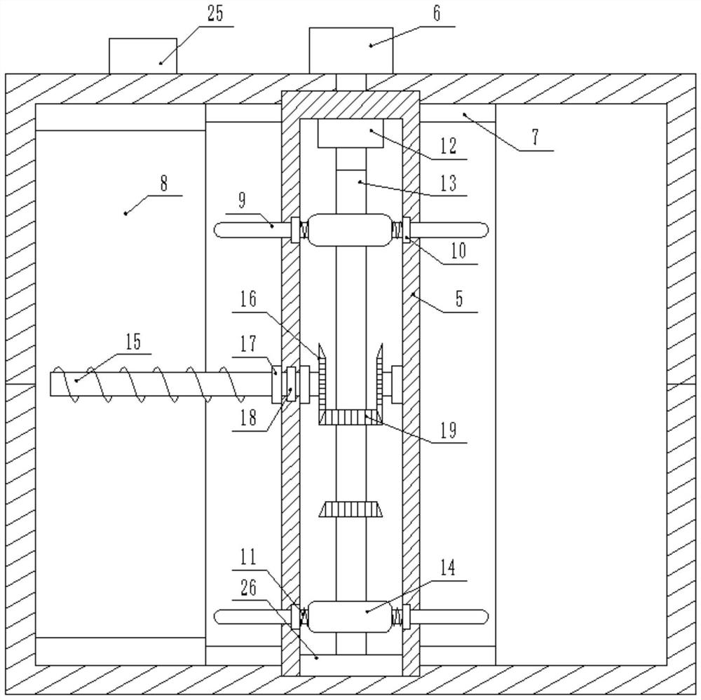 Raw material stirring device for 3D printing