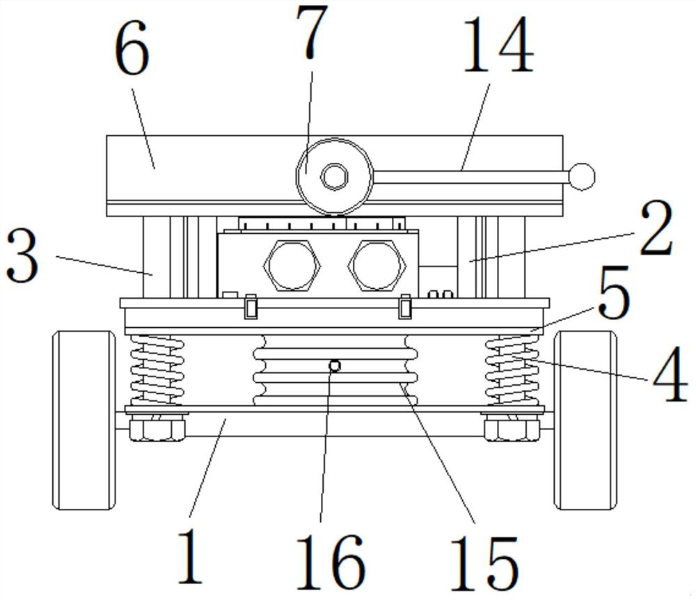 A buffer mechanism for a robot