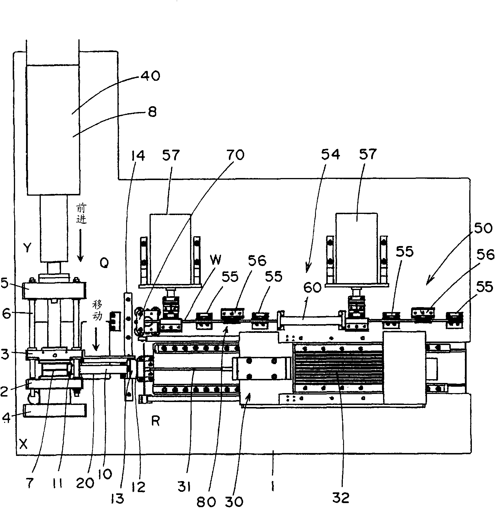 Die casting machine