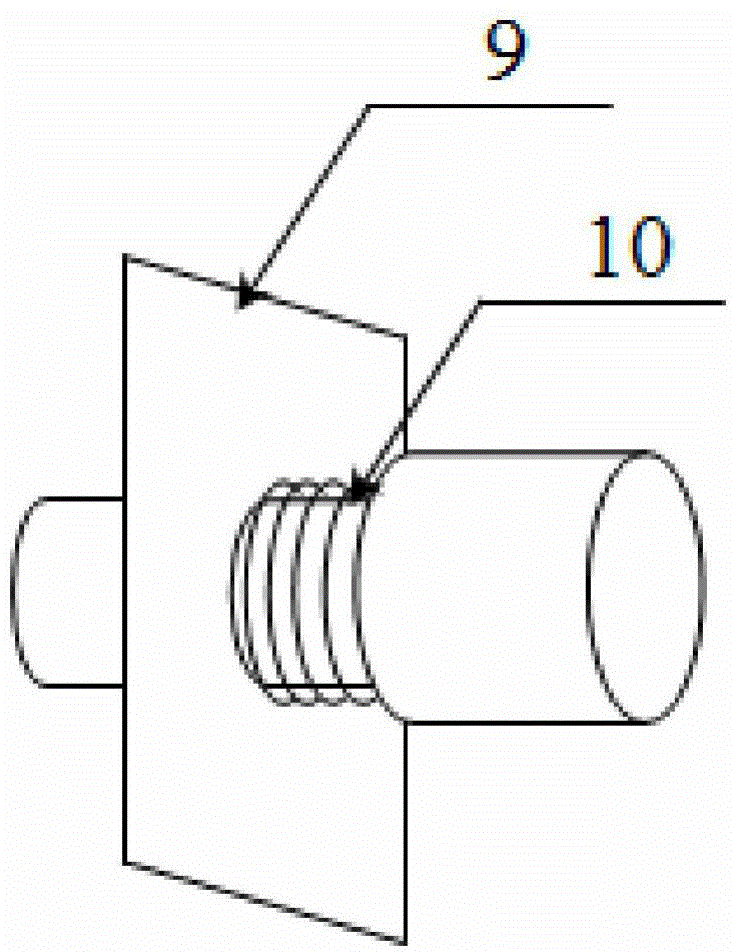 End surface type charging wire connector