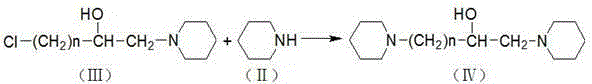 Synthesis method of bis-piperidinyl-2-ol