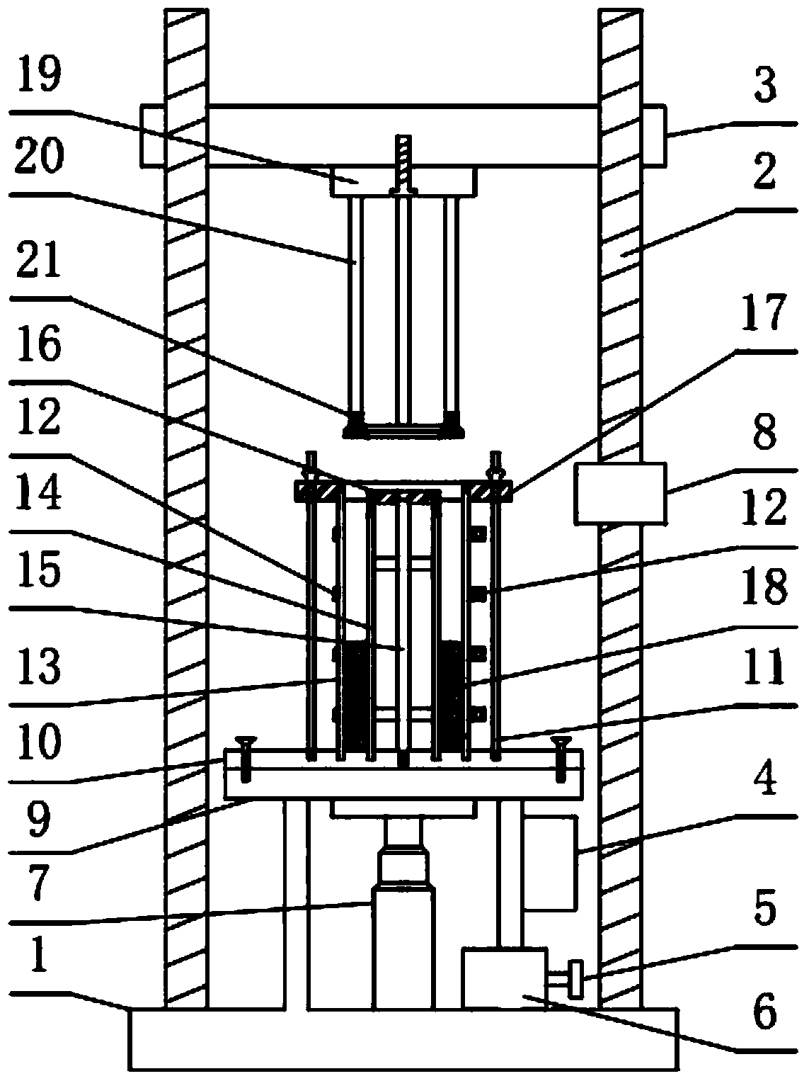 Semi-automatic multifunctional soil test sample compaction device
