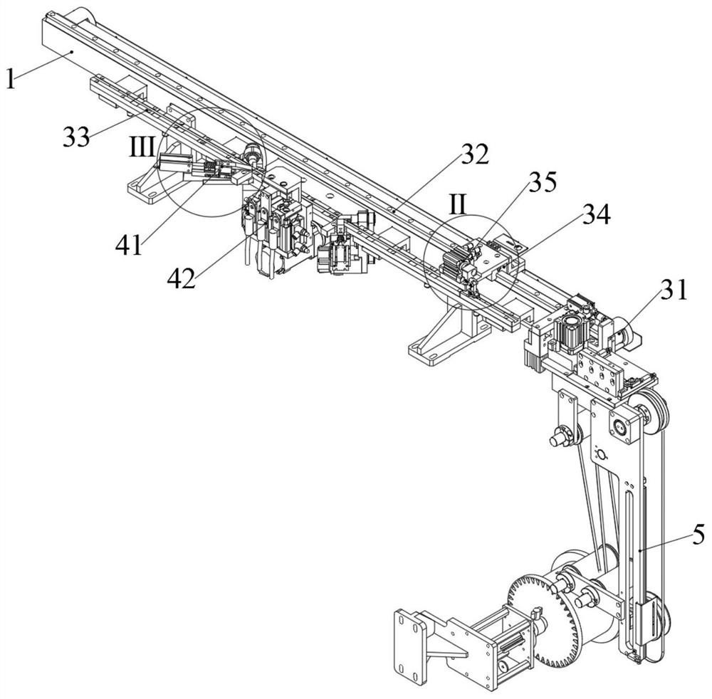 A kind of L-shaped upturned bus bar automatic preparation device and bus bar preparation method