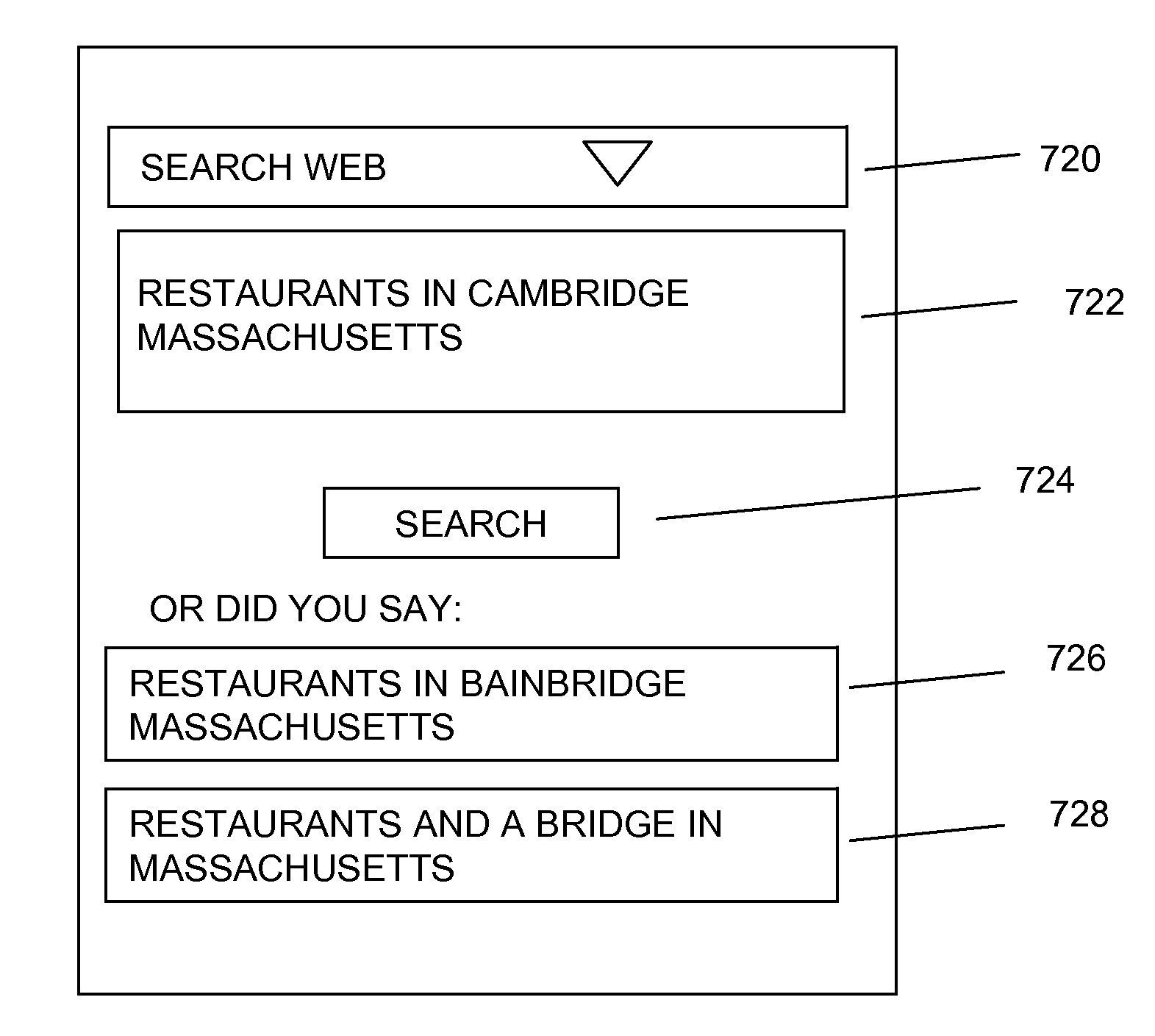 Command and control utilizing content information in a mobile voice-to-speech application
