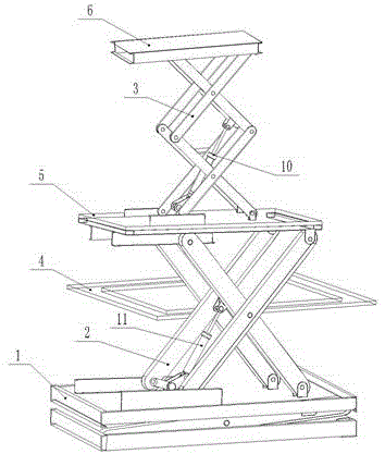 Multi-bench elevating stage