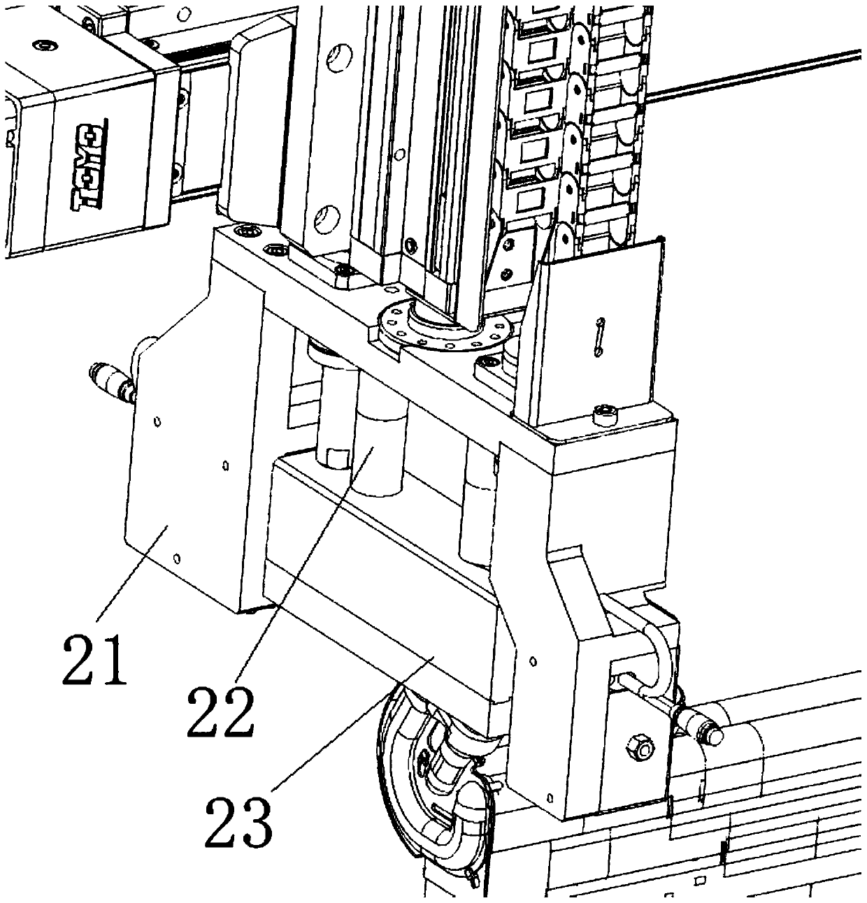 Automotive air conditioner evaporator physical leakage detection device