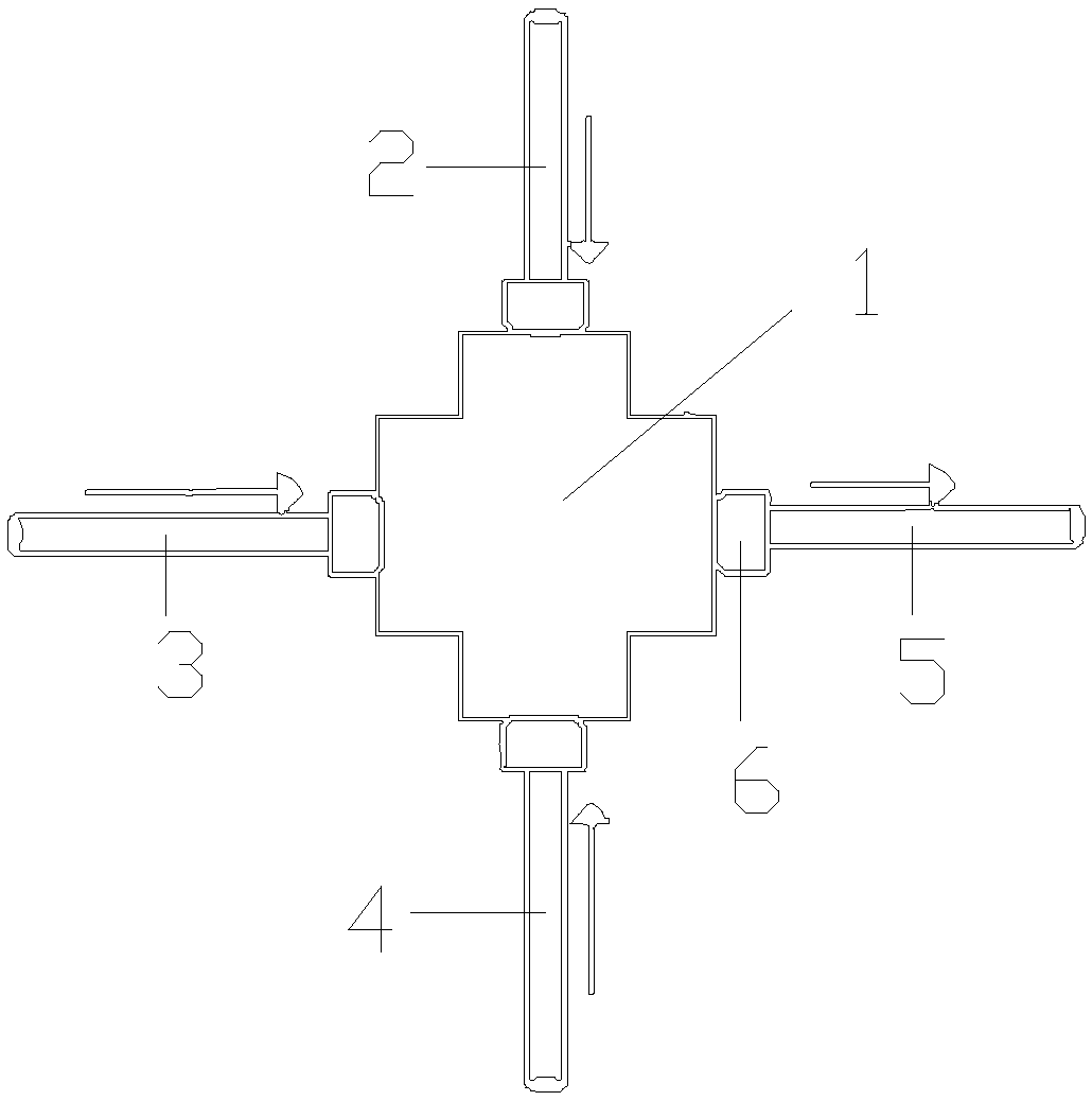 A soil mercury residue detection device