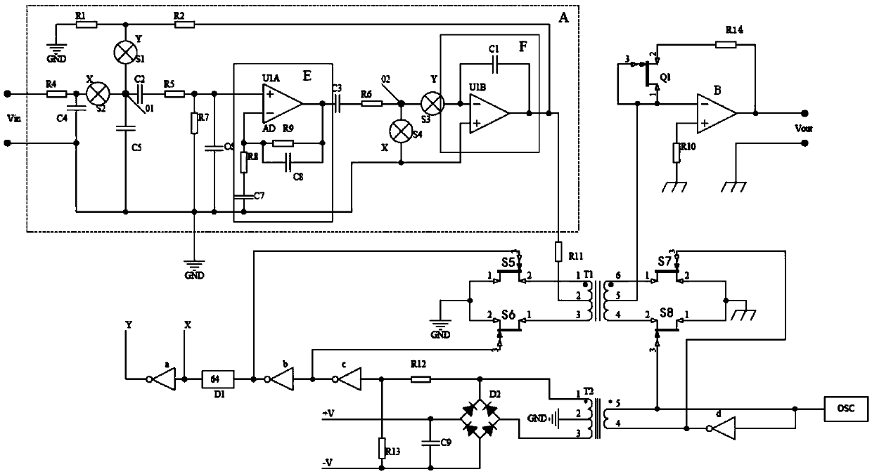 Isolation amplifier with high linearity