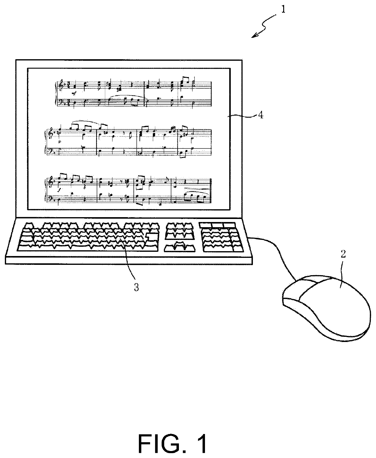 Non-transitory computer-readable storage medium stored with automatic music arrangement program, and automatic music arrangement device
