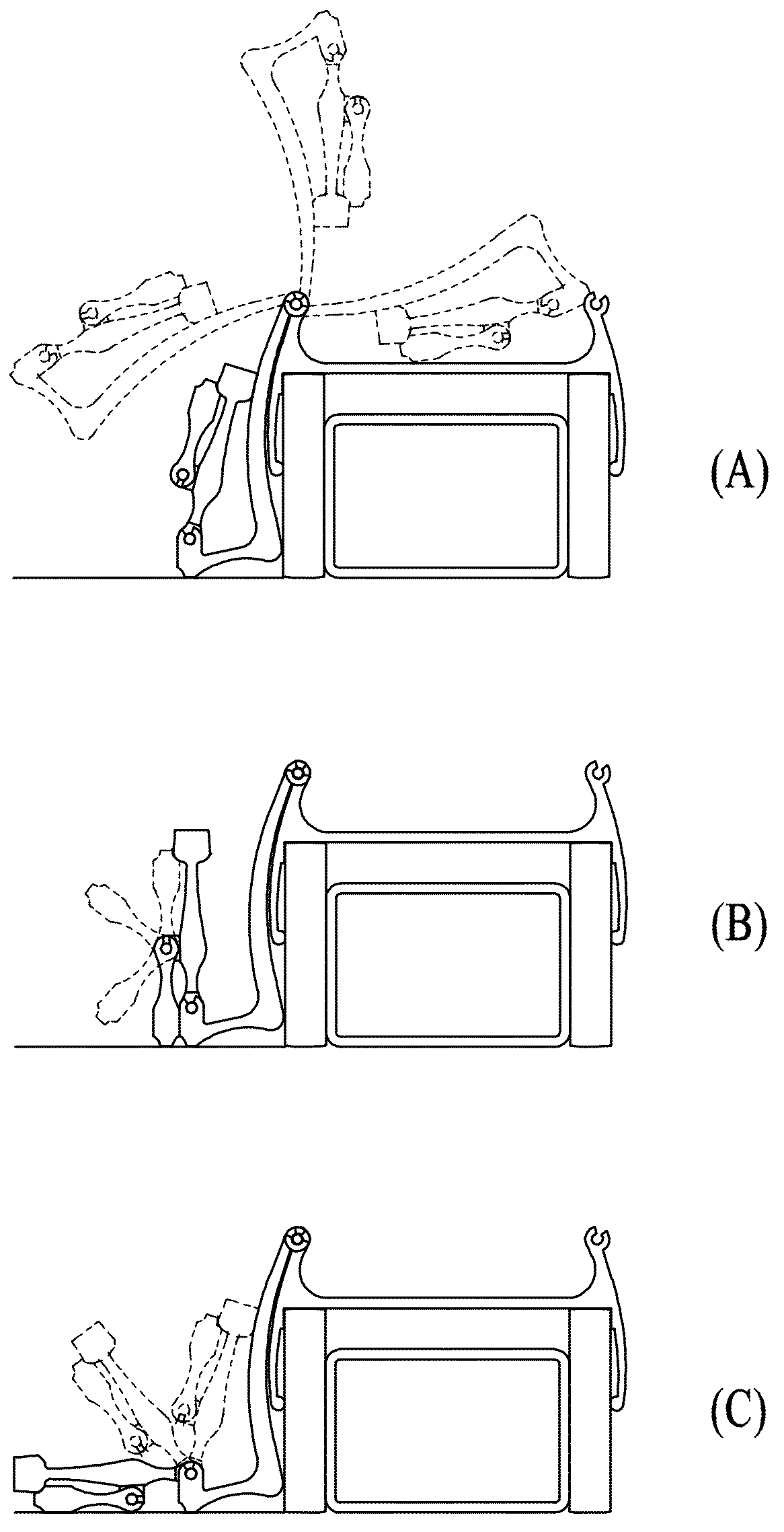 Flip-down table-saw fence