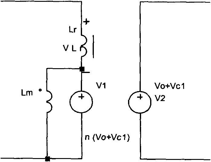 Active clamping forward-flyback converter