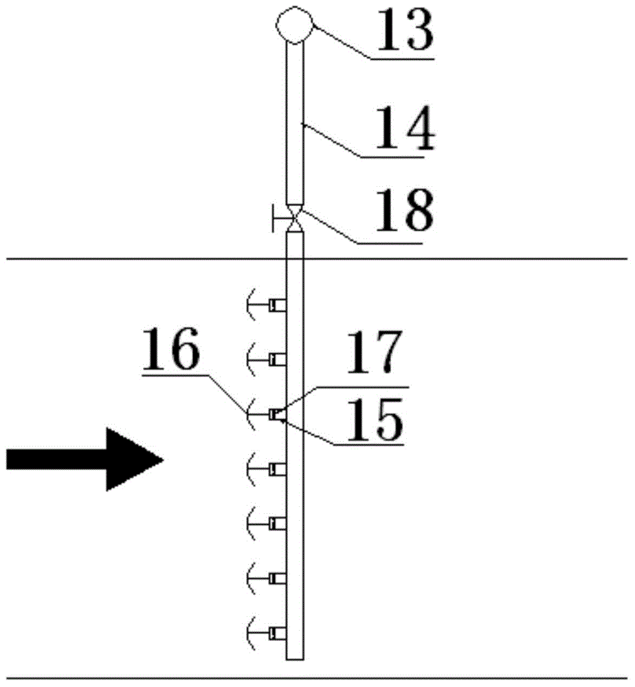 Boiler flue gas denitration purification system and boiler flue gas denitration purification method