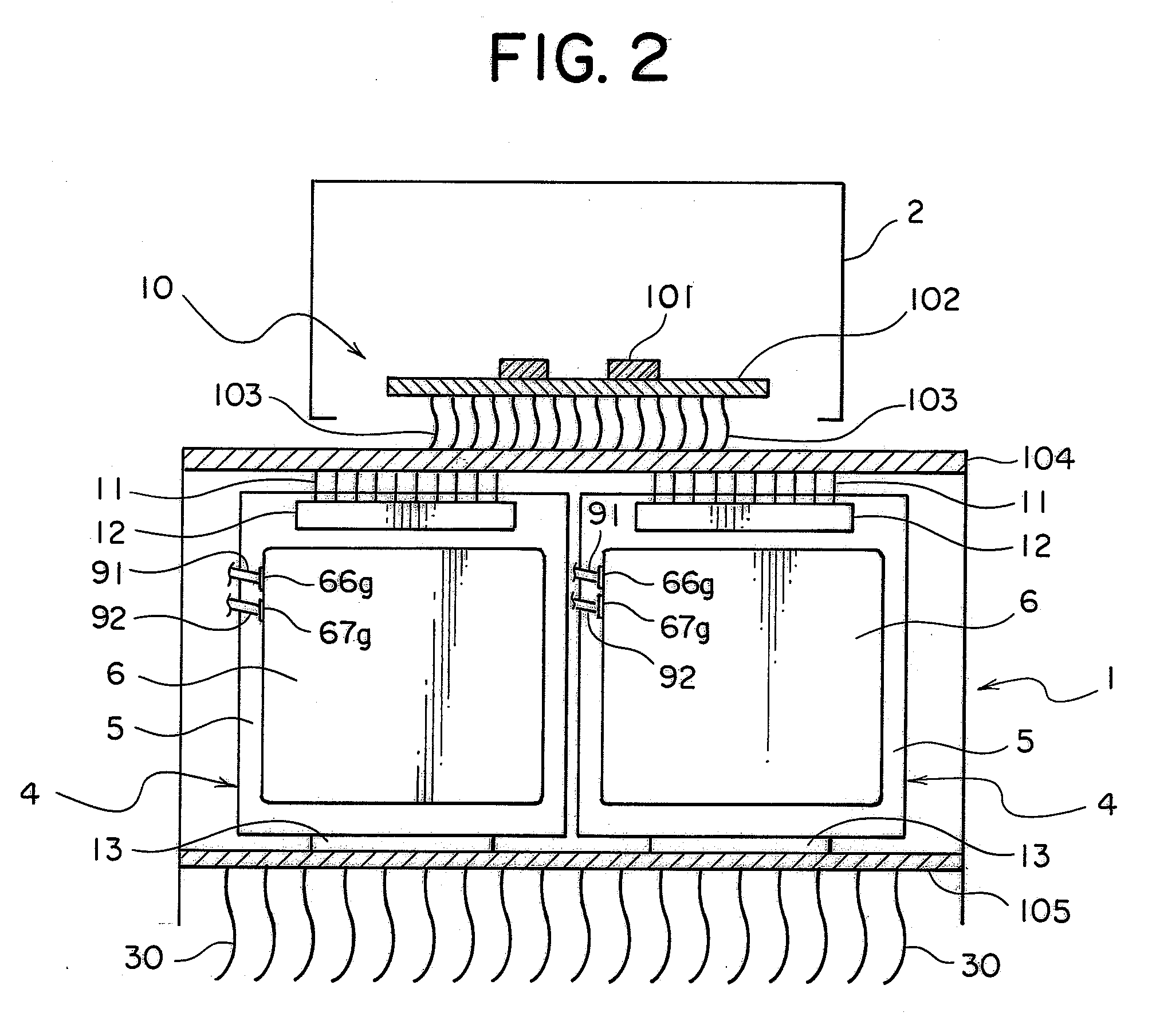 Device mounted apparatus, test head, and electronic device test system