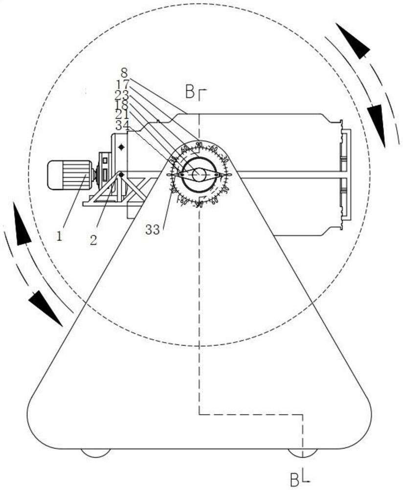 Small-batch permanent magnet iron removal device for laboratory