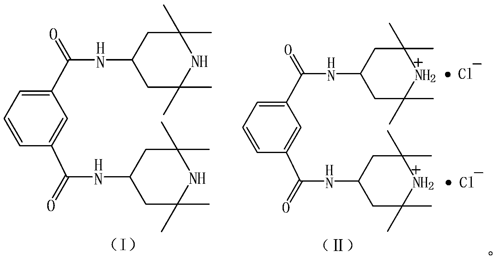 Preparation method of N, N'-bis(2, 2, 6, 6-tetramethyl-4-piperidyl)-1, 3-benzenedicarboxamide
