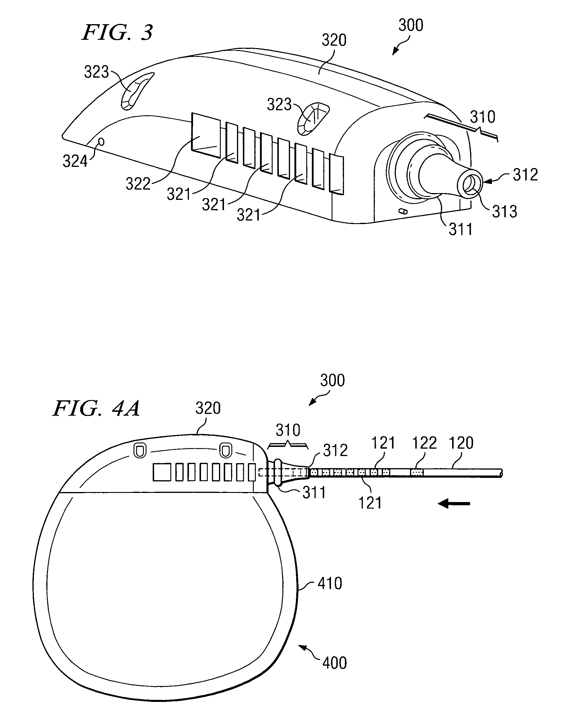 System and method for providing strain relief for medical device leads