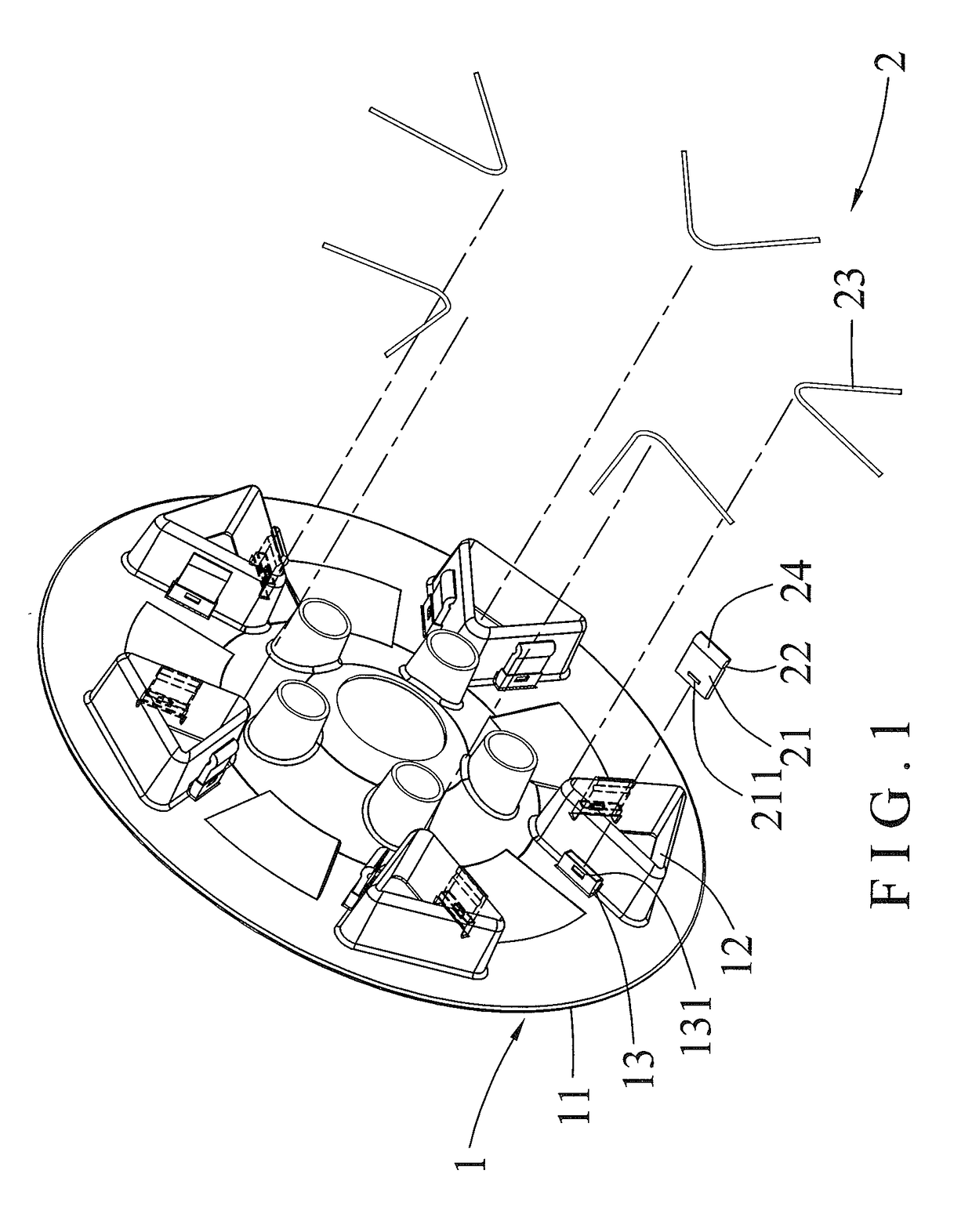 Wheel Disk Structure