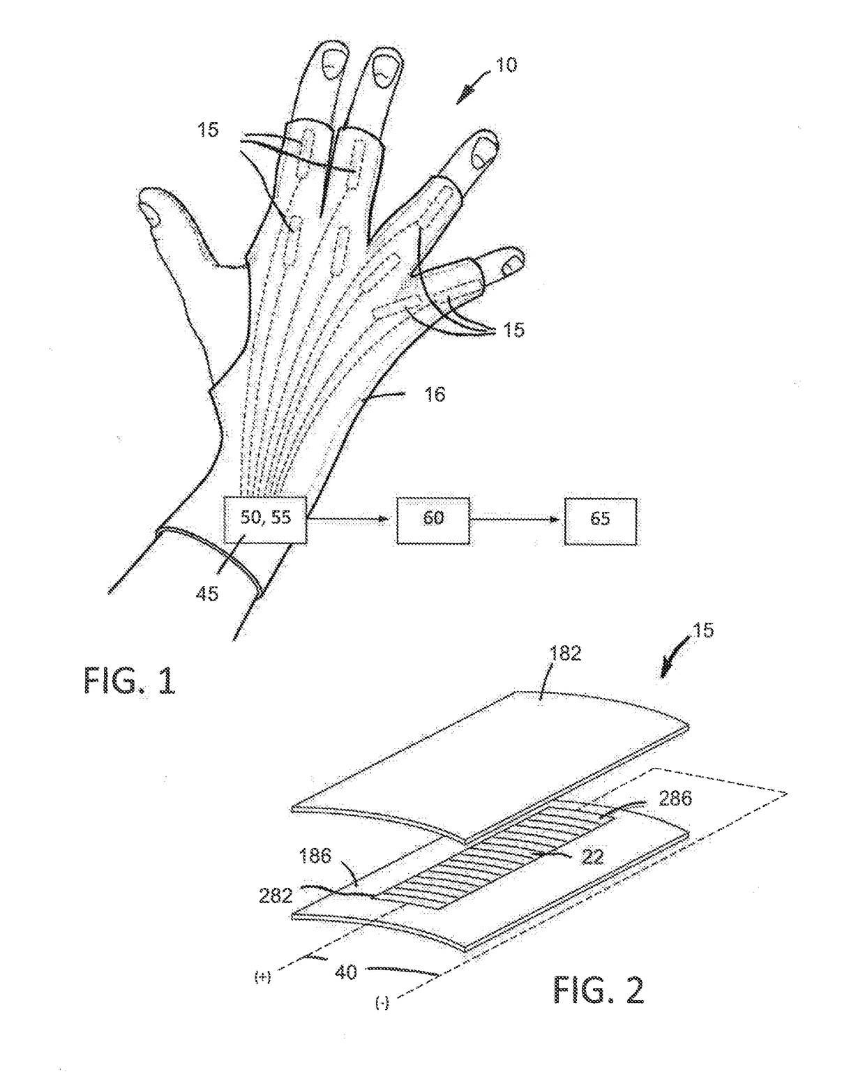 Wearable sensing and actuator systems, and methods of use