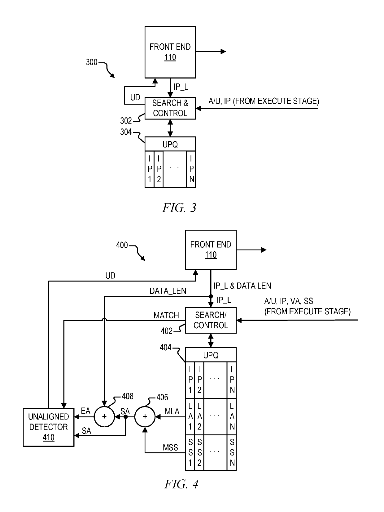 System and method of speculative parallel execution of cache line unaligned load instructions