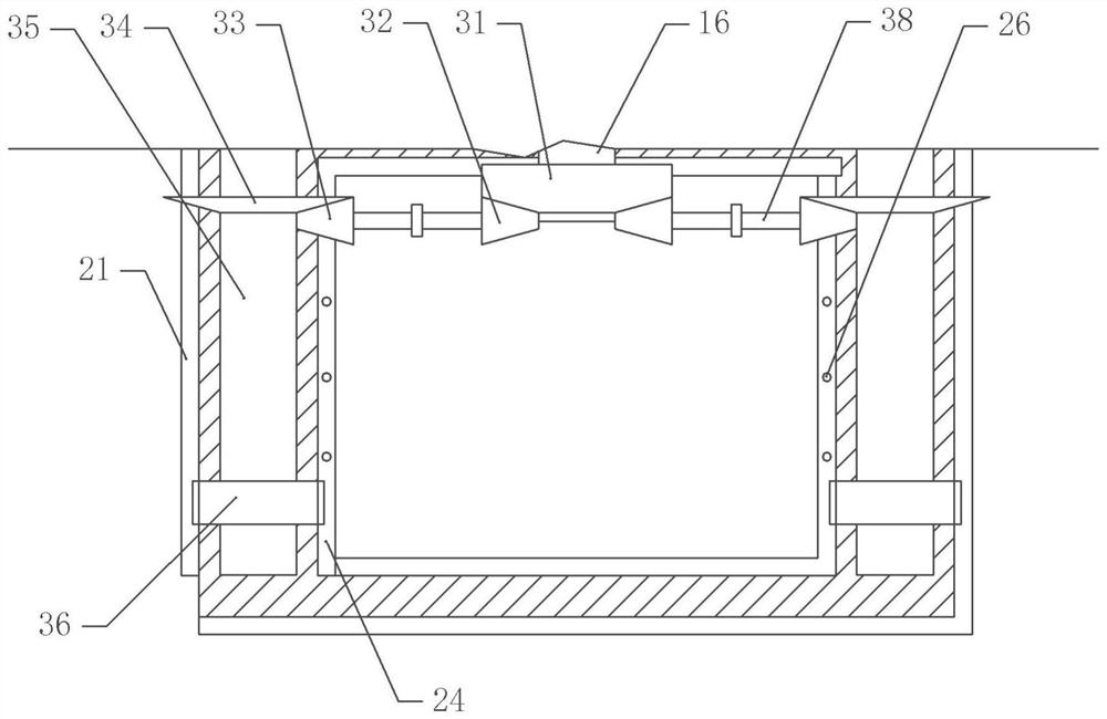 Powdered scrap removing device for plate cutting