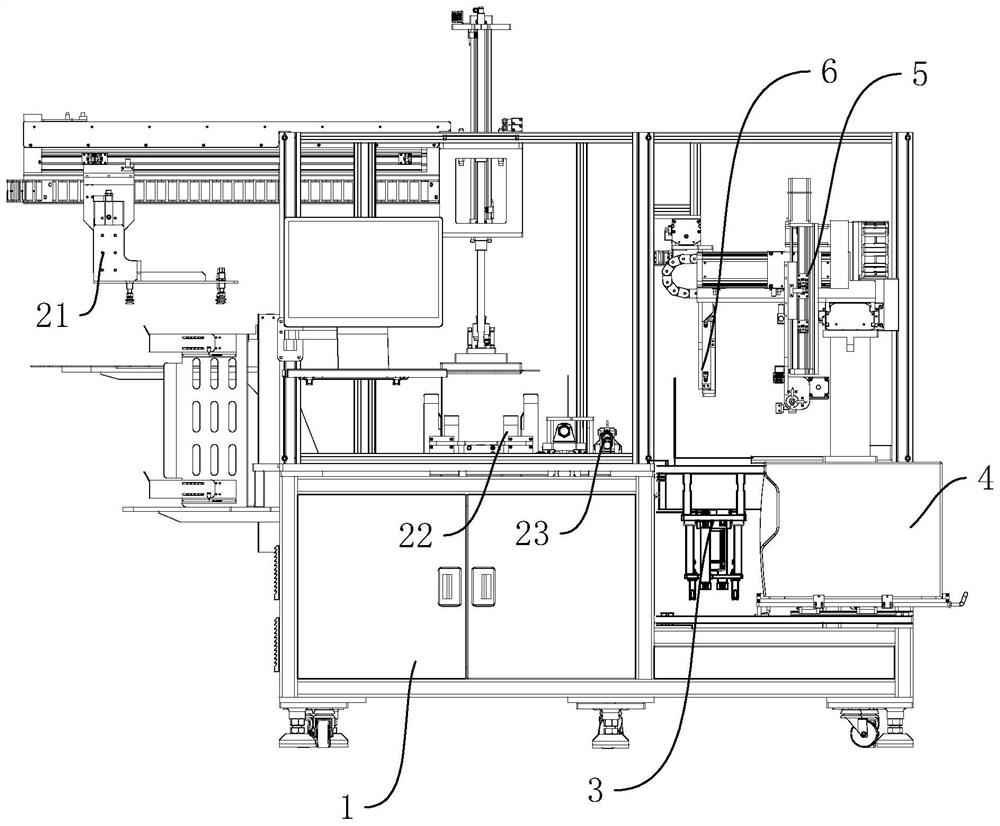 Automatic box folding machine with labeling function