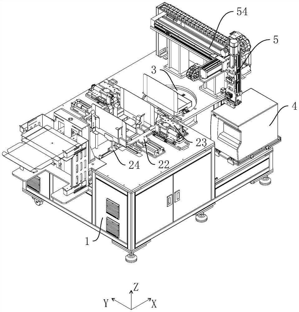 Automatic box folding machine with labeling function