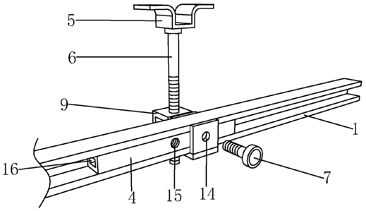 Cabling rack for data center machine room of smart campus and construction method of cabling rack