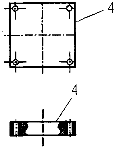 Method for levelling and mounting base of mechanical equipment