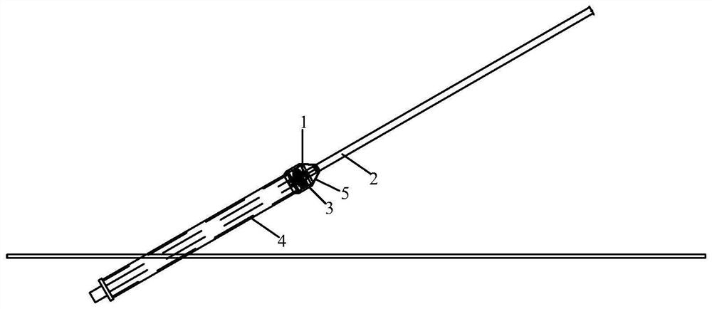 Stay cable damper and combined damping device