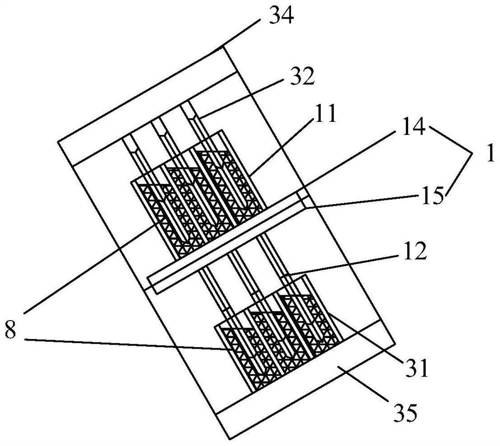 Stay cable damper and combined damping device