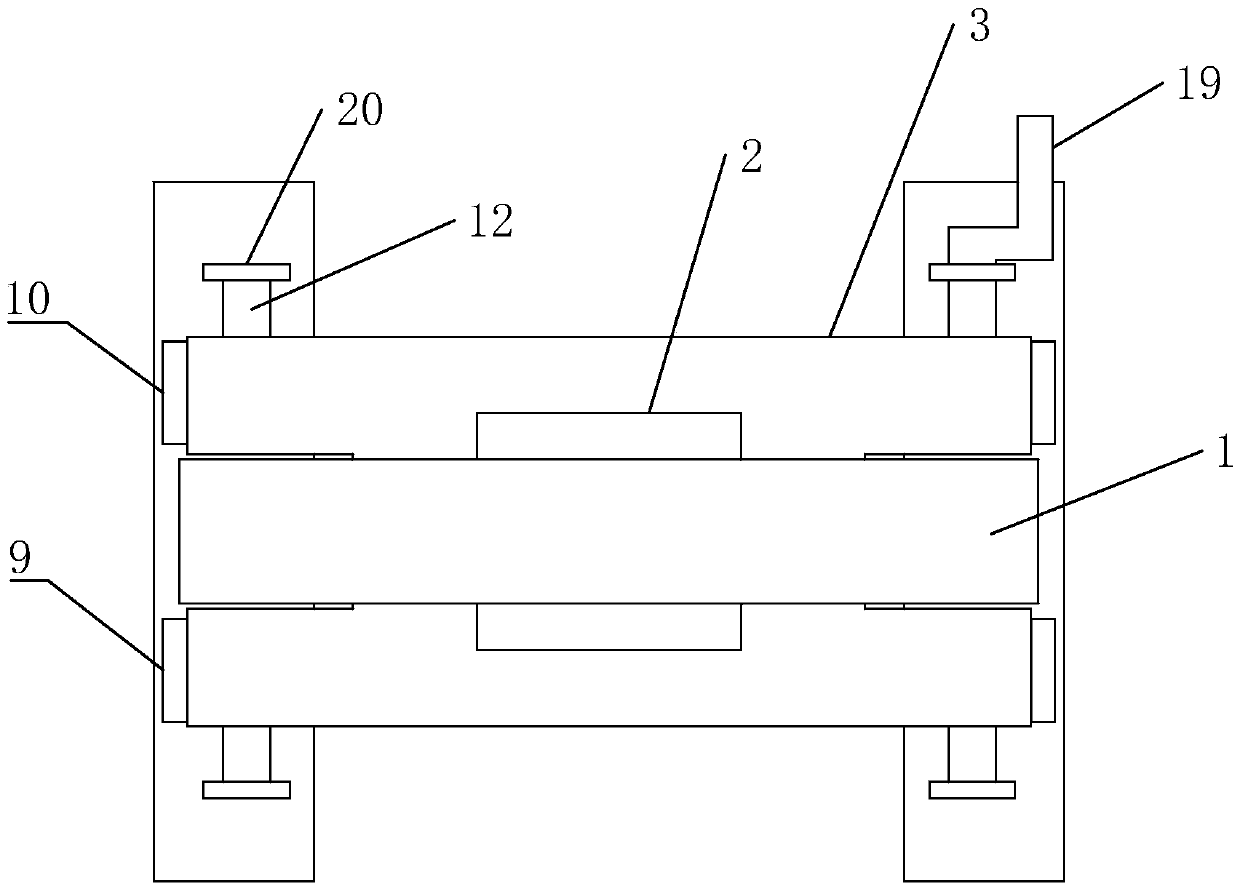 Bearing disassembly device with regulating function