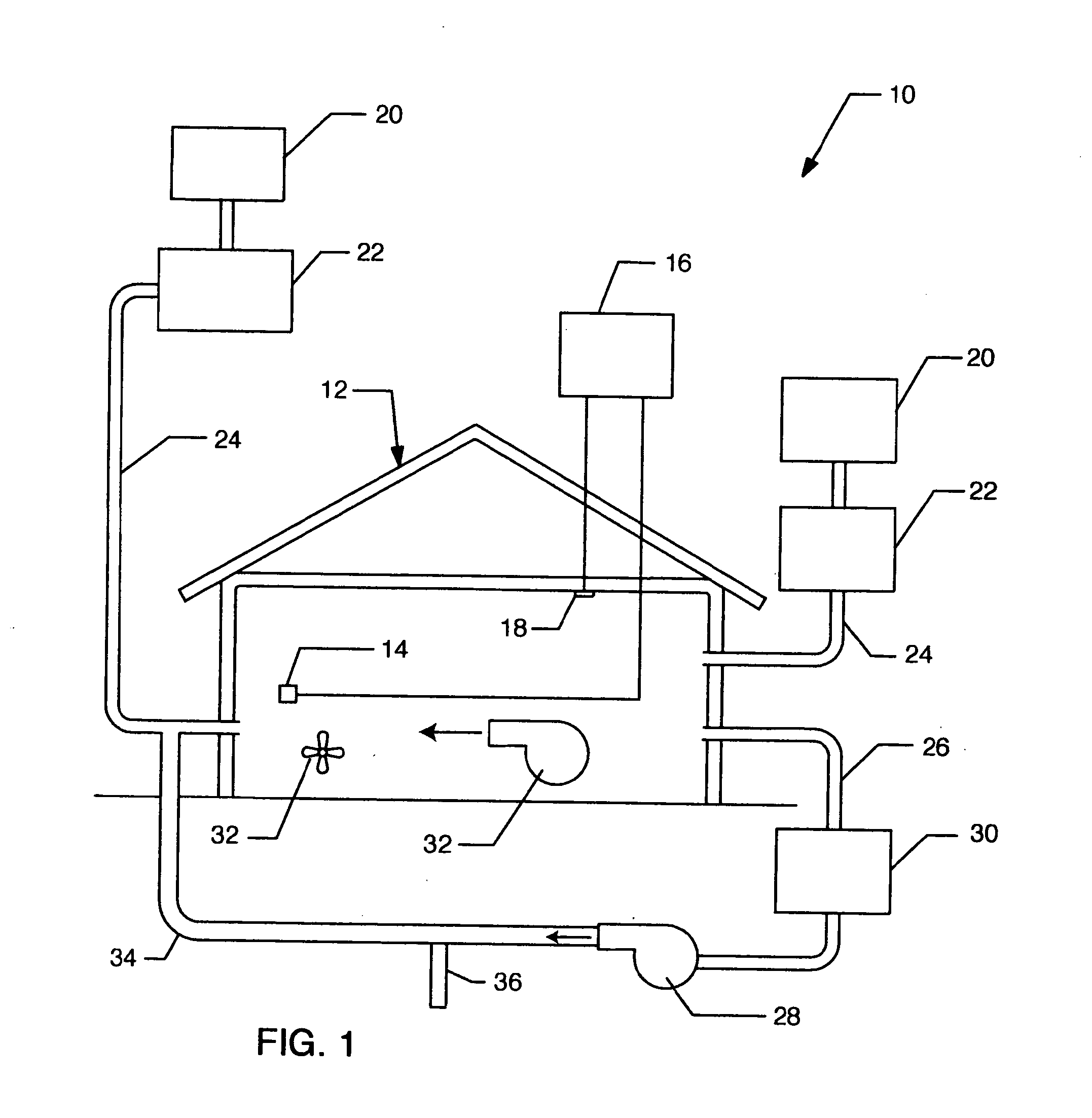 Method for removing or treating harmful biological and chemical substances within structures and enclosures