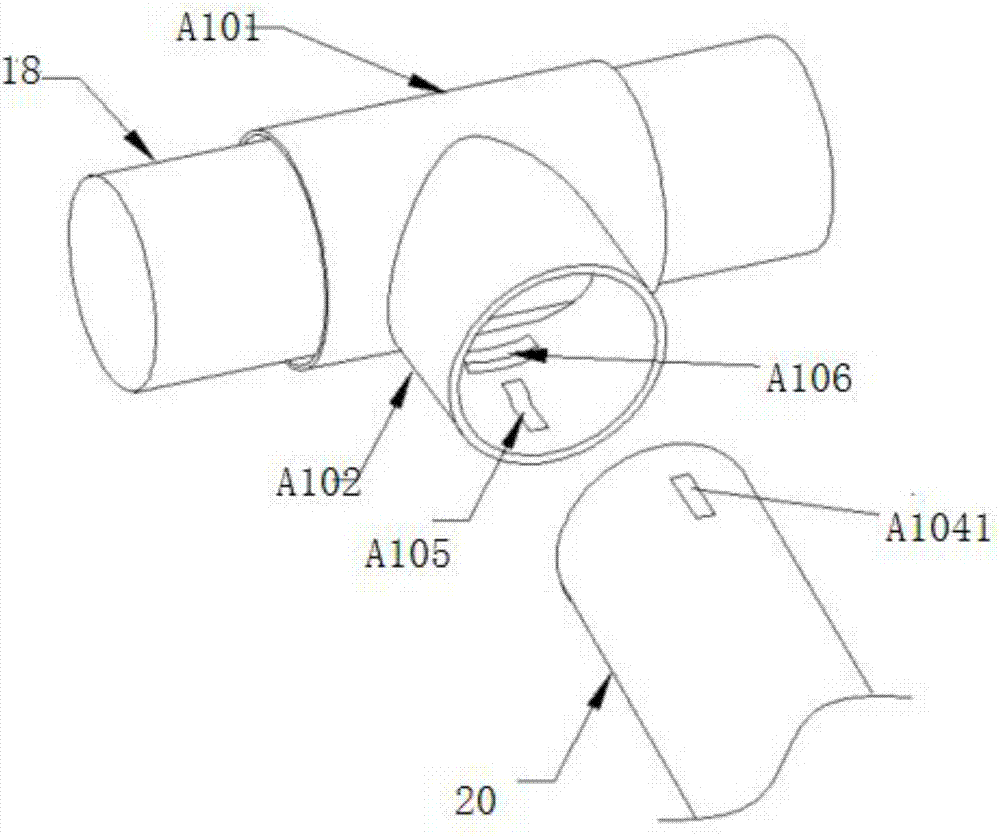 Decontamination device aiming to waste gas and method of decontamination device