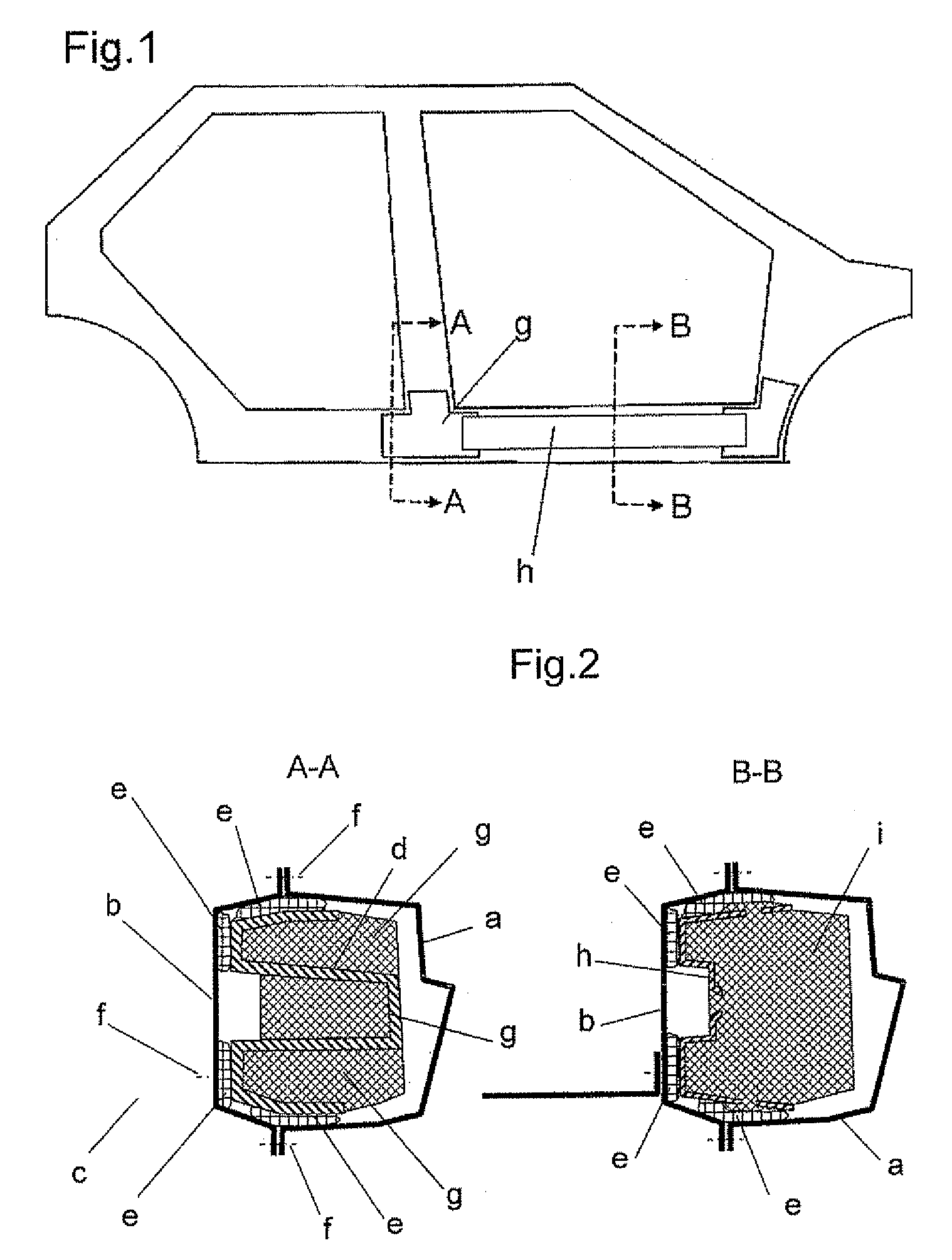 Reinforcement Element for a Vehicle Hollow Body