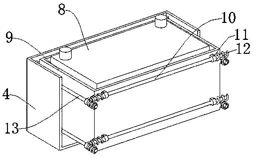 Power supply protection device for crash test of new energy vehicle