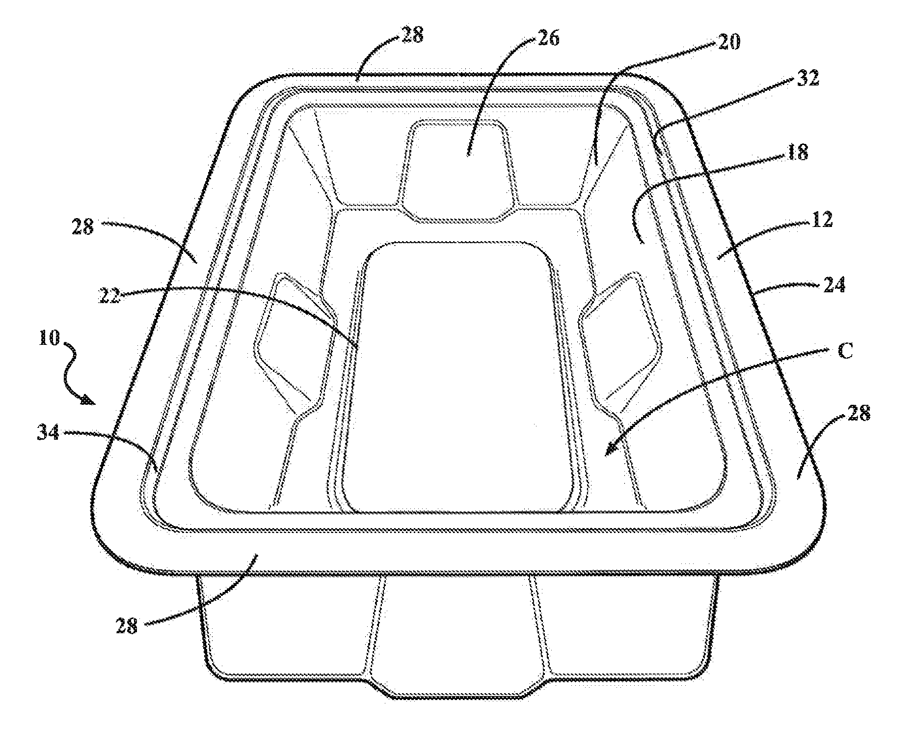 Composite for packaging a medical device and method of forming the same