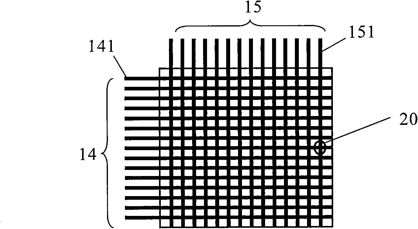 Column region correction scanning drive method for smectic liquid crystal display screen