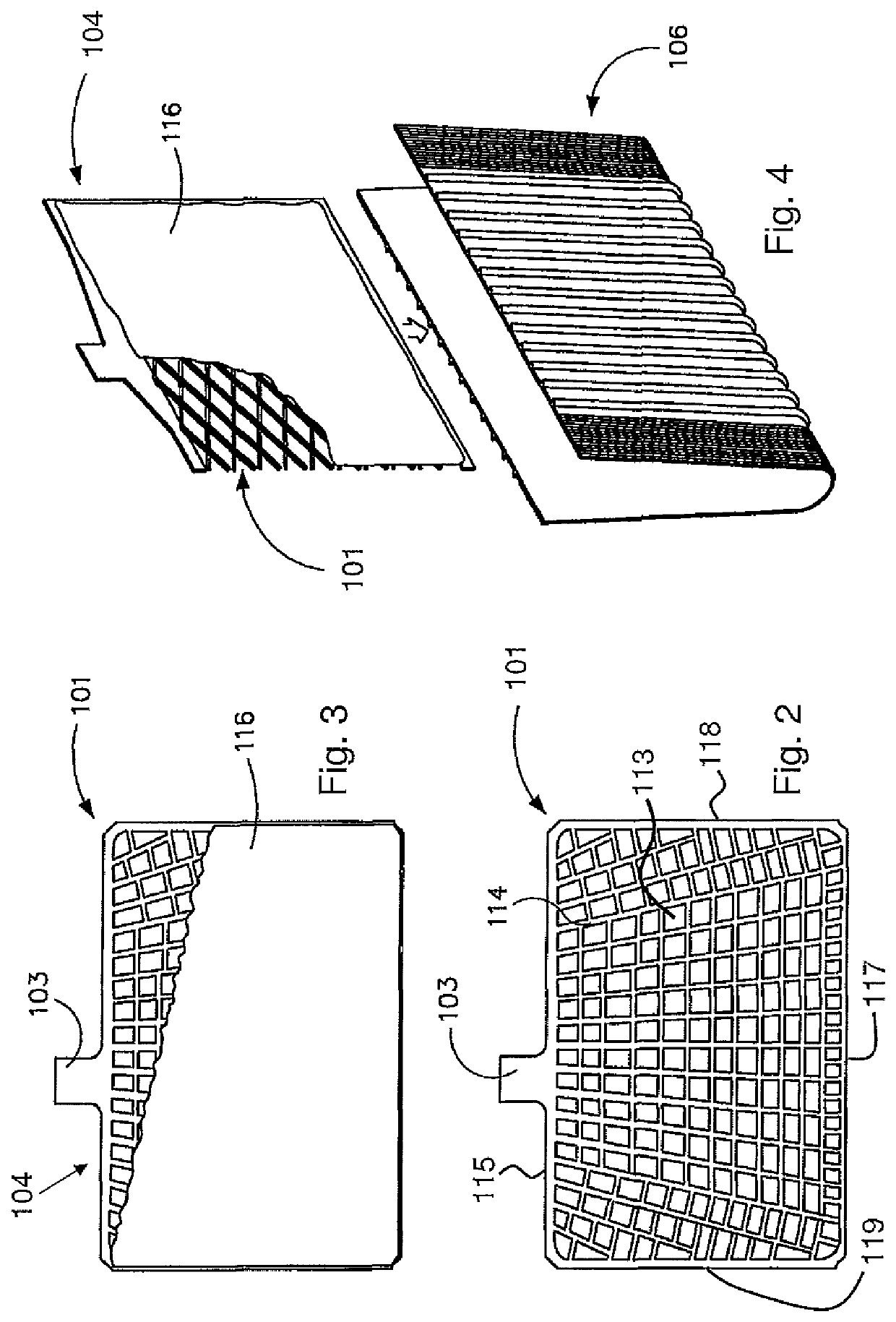 Electrode plate of an electrochemical battery and electrochemical battery comprising such electrode plate