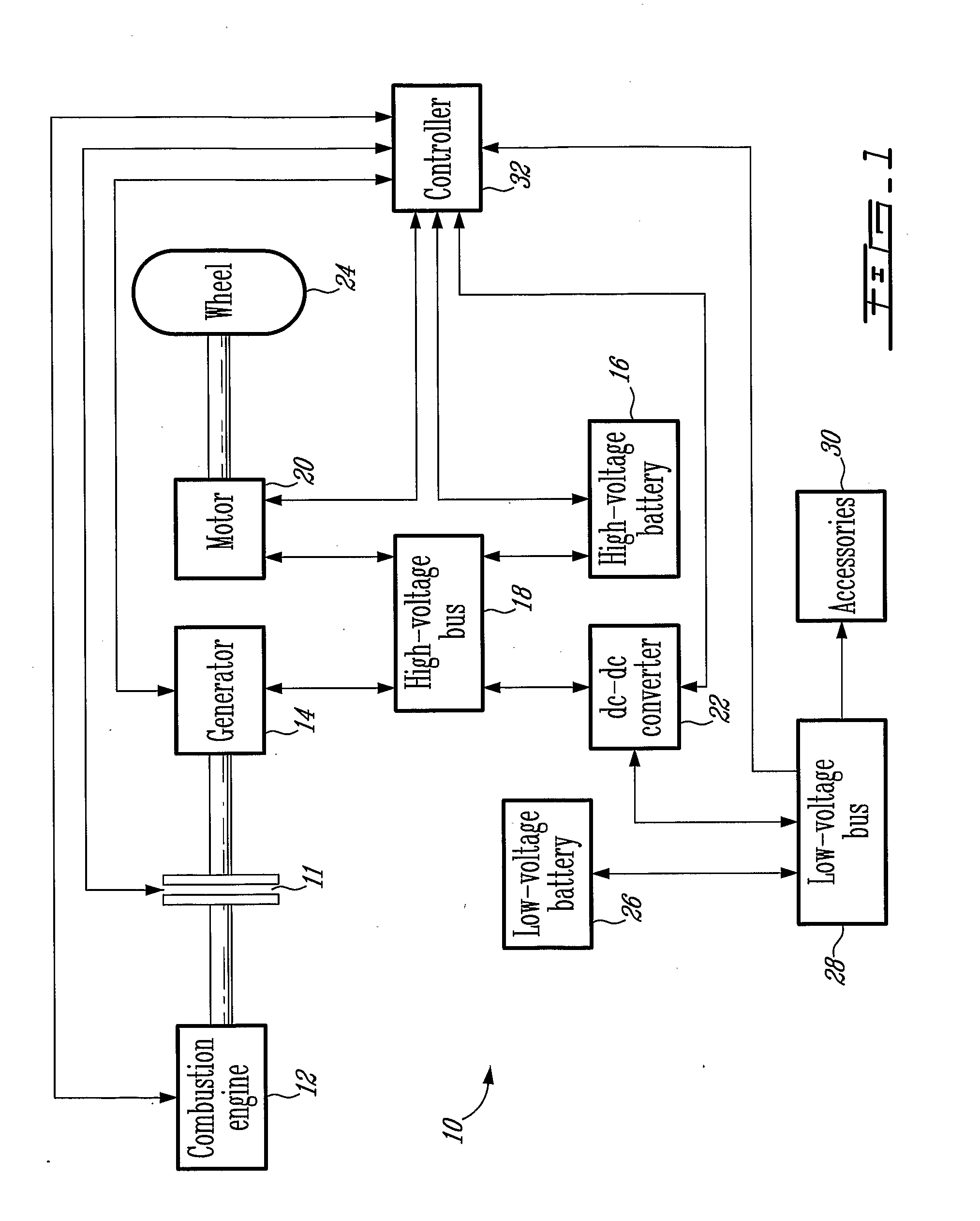 System and Method for Starting a Combustion Engine of a Hybrid Vehicle