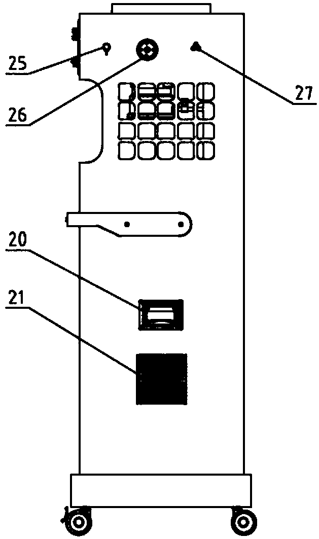 Trapping efficiency and resistance detection device for filter membrane/filter cartridge