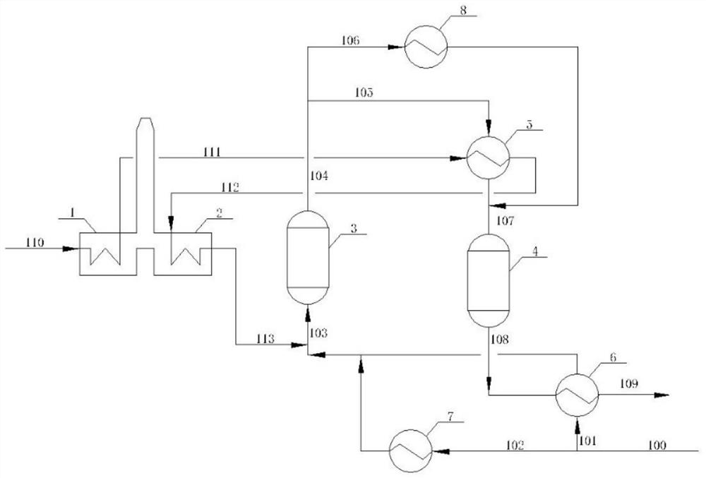 Device and method for preparing styrene through ethylbenzene dehydrogenation