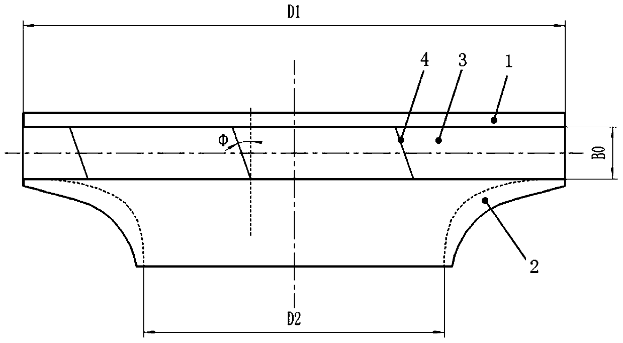 A method for alleviating the pressure pulsation hazard in the vaneless area of ​​a Francis pump turbine