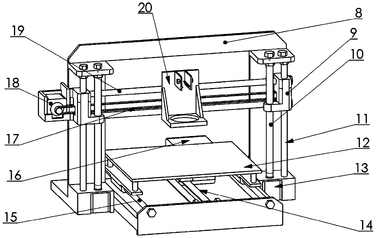 A 4D printing system