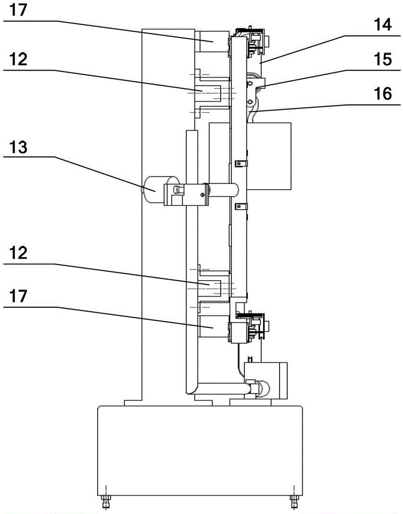 Solar wing hinge line drive characteristic test device